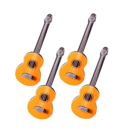 Toddmomy 4 Stück Teiliges Miniatur Gitarrenmodell Realistische Klassische Puppenhaus Dekoration Kleine Simulierte Musikinstrumente Langlebige Mini Gitarren für Foto Requisiten und Toddmomy 4 Stück Teiliges Miniatur Gitarrenmodell Realistische Klassische Puppenhaus Dekoration Kleine Simulierte Musikinstrumente Langlebige Mini Gitarren für Foto Requisiten und von Toddmomy
