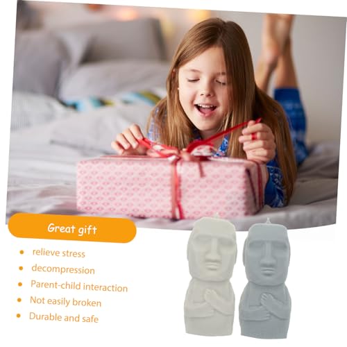 Toddmomy 4 Stück Teiliges Moai Squeeze Kreatives Stressabbau Handspielzeug für Erwachsene Weiche Greifer für Effektive Entspannung und Emotionale Stressreduktion Zufällige Zufällige Farbe Toddmomy 4 Stück Teiliges Moai Squeeze Kreatives Stressabbau Handspielzeug für Erwachsene Weiche Greifer für Effektive Entspannung und Emotionale Stressreduktion Zufällige Zufällige Farbe von Toddmomy