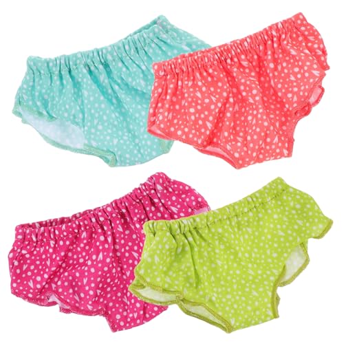 Toddmomy 4stücke Puppenunterwäsche Höschen Für Spielzeugpuppen Bunte Puppen Unterhose Miniatur Puppenzubehör Spielzeug Zum Vortäuschen Von Spielen Toddmomy 4stücke Puppenunterwäsche Höschen Für Spielzeugpuppen Bunte Puppen Unterhose Miniatur Puppenzubehör Spielzeug Zum Vortäuschen Von Spielen von Toddmomy