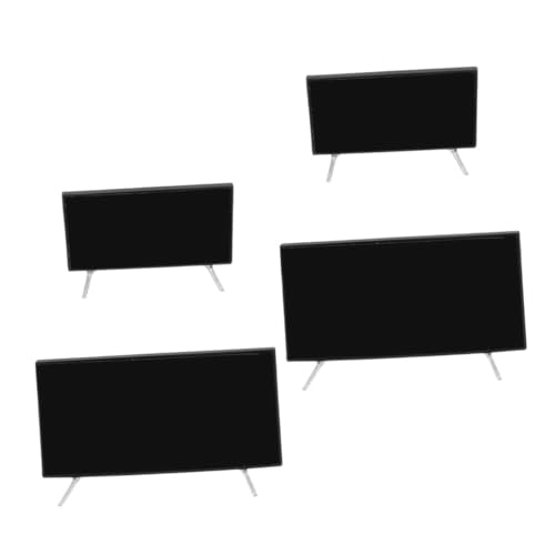 Toddmomy 4 Stücke Maßstab Realistische Puppenhaus Dekoration Mini Tv Modell mit Stand für Sammler und Wohnzimmer Zubehör Toddmomy 4 Stücke Maßstab Realistische Puppenhaus Dekoration Mini Tv Modell mit Stand für Sammler und Wohnzimmer Zubehör von Toddmomy