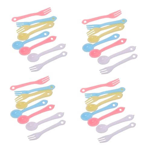 Toddmomy 40satz Miniatur-geschirrset Aus Plastik Mit Kleinen Gabeln Und Löffeln Set Für Puppenhäuser Und Miniaturszenen Zubehör Für Kleine Häuser Und Dekoration Toddmomy 40satz Miniatur-geschirrset Aus Plastik Mit Kleinen Gabeln Und Löffeln Set Für Puppenhäuser Und Miniaturszenen Zubehör Für Kleine Häuser Und Dekoration von Toddmomy