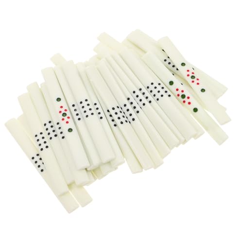 Toddmomy 44 Stück Teiliges Chinesische Mahjong Wertungs Wettstäbe Einzigartiges Design Auffällige Schwarze Punkte Zubehör für Chinesische Brettspiele und Mahjong Wettbewerbe Toddmomy 44 Stück Teiliges Chinesische Mahjong Wertungs Wettstäbe Einzigartiges Design Auffällige Schwarze Punkte Zubehör für Chinesische Brettspiele und Mahjong Wettbewerbe von Toddmomy