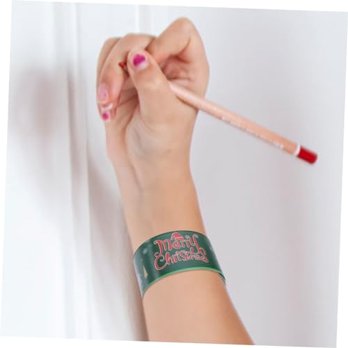 Toddmomy 48 Stck Teiliges Weihnachts Schnapparmband für Niedliche Xmas Slap Wristbands mit Robustem Material Sicher und Bequem als Partygeschenk und Spielpreis Festliches Design für Toddmomy 48 Stck Teiliges Weihnachts Schnapparmband für Niedliche Xmas Slap Wristbands mit Robustem Material Sicher und Bequem als Partygeschenk und Spielpreis Festliches Design für von Toddmomy