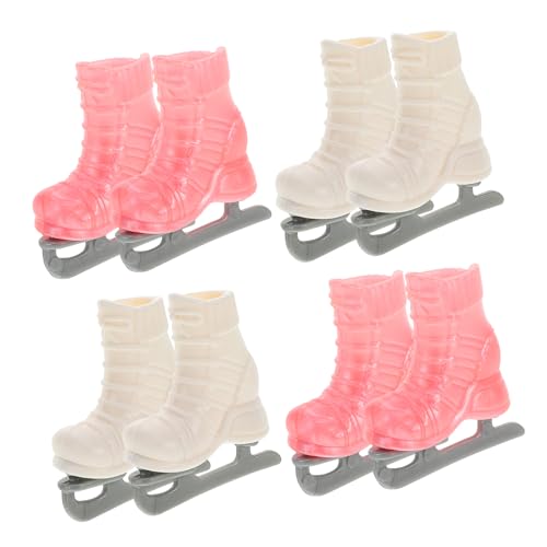 Toddmomy 4paare Mini Rollschuhe Für Puppen Süße Miniatur-Skate-spielzeuge Rosa Und Weiß Für Puppenhaus Zubehör Und Kreatives Rollschuh-Design Toddmomy 4paare Mini Rollschuhe Für Puppen Süße Miniatur-Skate-spielzeuge Rosa Und Weiß Für Puppenhaus Zubehör Und Kreatives Rollschuh-Design von Toddmomy