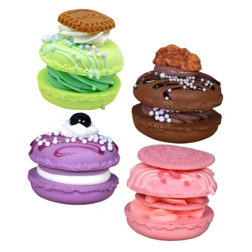 Toddmomy 4 Stücke Künstliche Macaron Modelle Realistisches Fake Macaron Modell Dekorationsartikel für Heim Party Lebensmittelechtes Material für Fotografie Requisiten Toddmomy 4 Stücke Künstliche Macaron Modelle Realistisches Fake Macaron Modell Dekorationsartikel für Heim Party Lebensmittelechtes Material für Fotografie Requisiten von Toddmomy