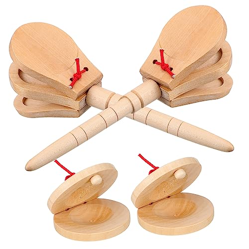 Toddmomy 4stücke Holzkastagnetten Für Anfänger Kleine Musikinstrumente Zum Üben Fingerpercussion Griff Geeignet Als Lernspielzeug Für Vorschulkinder Toddmomy 4stücke Holzkastagnetten Für Anfänger Kleine Musikinstrumente Zum Üben Fingerpercussion Griff Geeignet Als Lernspielzeug Für Vorschulkinder von Toddmomy