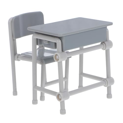 Toddmomy 5 Sätze Miniatur Schulmöbel aus Kunststoff Realistische Miniatur Schreibtische und Stühle für Puppenhaus Pädagogisches Kreativität und Räumlichem Lernen Toddmomy 5 Sätze Miniatur Schulmöbel aus Kunststoff Realistische Miniatur Schreibtische und Stühle für Puppenhaus Pädagogisches Kreativität und Räumlichem Lernen von Toddmomy