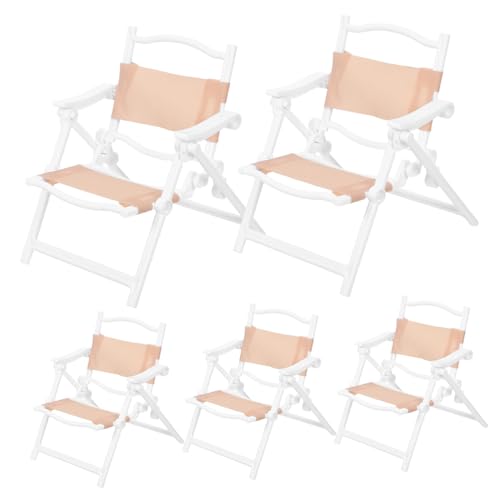 Toddmomy 5 Stück Mini Klapp-strandstühle aus Kunststoff Miniatur Liegestühle für Puppenhaus-Dekoration Faltbare Mini Campingstühle Kompatibel mit Verschiedenen Puppengrößen für Rollenspiele Toddmomy 5 Stück Mini Klapp-strandstühle aus Kunststoff Miniatur Liegestühle für Puppenhaus-Dekoration Faltbare Mini Campingstühle Kompatibel mit Verschiedenen Puppengrößen für Rollenspiele von Toddmomy