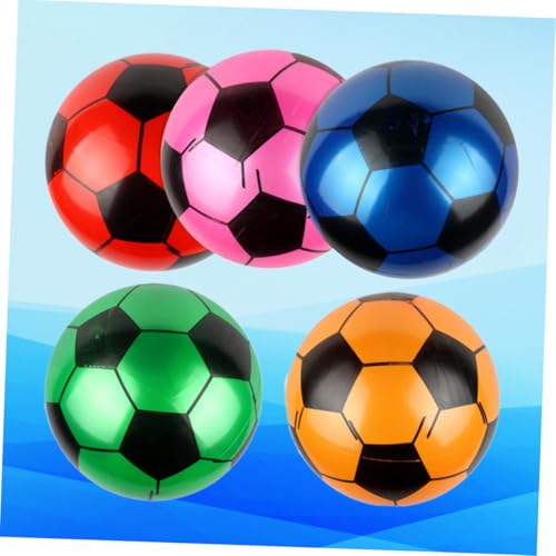 Toddmomy 5 Stück Teiliges Aufblasbare Hüpfbälle aus Robustem PVC Interaktives Fußballspielzeug für Leicht zu Aufblasen für Drinnen und Draußen Bunte für Jungen und Mädchen Zufällige Farbe Toddmomy 5 Stück Teiliges Aufblasbare Hüpfbälle aus Robustem PVC Interaktives Fußballspielzeug für Leicht zu Aufblasen für Drinnen und Draußen Bunte für Jungen und Mädchen Zufällige Farbe von Toddmomy