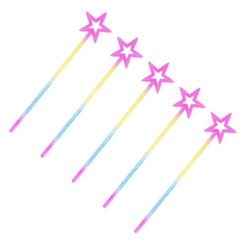 Toddmomy 5 Stück Teiliges Bunter mit Stern Leicht Sicher und Tragbar als Partyzubehör für Mädchen Halloween und Geburtstagsgeschenke Toddmomy 5 Stück Teiliges Bunter mit Stern Leicht Sicher und Tragbar als Partyzubehör für Mädchen Halloween und Geburtstagsgeschenke von Toddmomy