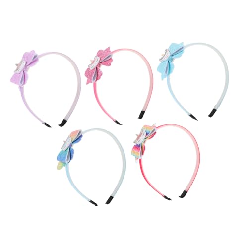 Toddmomy 5 Stück Teiliges Einhorn Haarreifen für Modische Haarschmuck mit Buntem Schleifen design Glänzend und Festlich für Geburtstagsfeiern und Partyaccessoires Toddmomy 5 Stück Teiliges Einhorn Haarreifen für Modische Haarschmuck mit Buntem Schleifen design Glänzend und Festlich für Geburtstagsfeiern und Partyaccessoires von Toddmomy