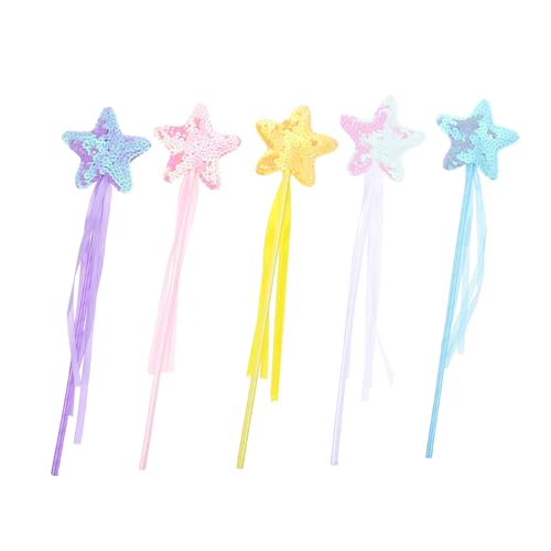 Toddmomy 5 Stück Teiliges Leuchtende Feenstäbe mit Quaste Leichte und Griffige für Kindergeburtstag Kostümparty Bühnenauftritt und Cosplay Buntes Party deko zubehör für Mädchen Toddmomy 5 Stück Teiliges Leuchtende Feenstäbe mit Quaste Leichte und Griffige für Kindergeburtstag Kostümparty Bühnenauftritt und Cosplay Buntes Party deko zubehör für Mädchen von Toddmomy