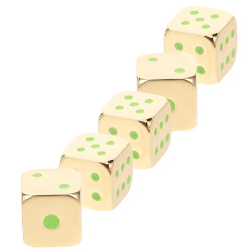 Toddmomy 5 Stück Teiliges Metall Leuchtende Nachtlicht Würfel für Tischspiele und Brettspiele Leicht Tragbar Glatte Oberfläche für Bar Familie und Party Zubehör Toddmomy 5 Stück Teiliges Metall Leuchtende Nachtlicht Würfel für Tischspiele und Brettspiele Leicht Tragbar Glatte Oberfläche für Bar Familie und Party Zubehör von Toddmomy