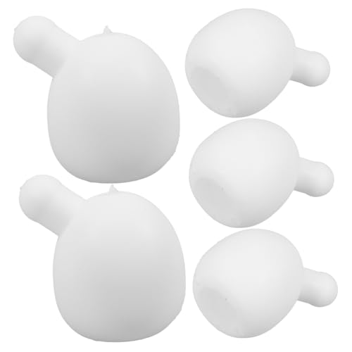 Toddmomy 5 Stück Teiliges Squeeze Toy Bubble Insert aus Elastischem TPR Material Weiche Blaseneinsätze zur Puppenherstellung Decompression Zubehör für Erwachsene Weiß S Toddmomy 5 Stück Teiliges Squeeze Toy Bubble Insert aus Elastischem TPR Material Weiche Blaseneinsätze zur Puppenherstellung Decompression Zubehör für Erwachsene Weiß S von Toddmomy