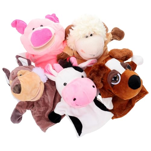 Toddmomy 5 Stück Teiliges Tiere Kreative Handspielzeug für Interaktives Rollenspiel Fördert Motorik und Kommunikation für Eltern Junge Mädchen Spiele und Erzählungen Toddmomy 5 Stück Teiliges Tiere Kreative Handspielzeug für Interaktives Rollenspiel Fördert Motorik und Kommunikation für Eltern Junge Mädchen Spiele und Erzählungen von Toddmomy