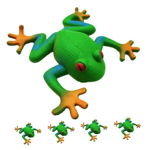 Toddmomy 5 Stück Teiliges Weiches Frosch-quetschspielzeug zum Stressabbau Langsam Zurückkehrend Tierförmiges Fidget Jugendliche und Erwachsene als Partygeschenk Toddmomy 5 Stück Teiliges Weiches Frosch-quetschspielzeug zum Stressabbau Langsam Zurückkehrend Tierförmiges Fidget Jugendliche und Erwachsene als Partygeschenk von Toddmomy