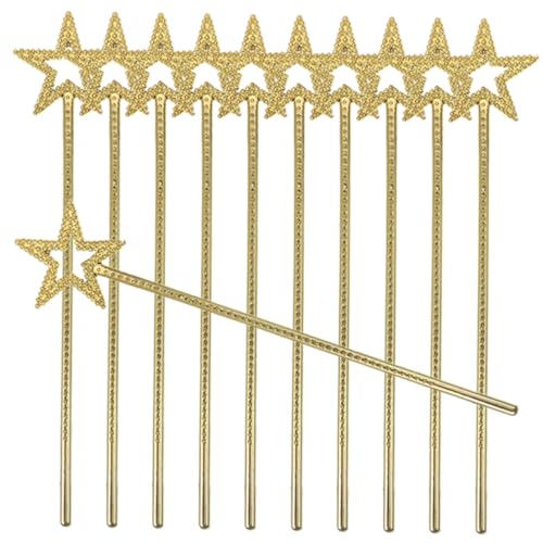 Toddmomy 50 Stück Teiliges Feenstäbe mit Fünfzackigem Stern Zauberstäbe in Gold Kostüm Requisiten für Party Festival Geburtstagsgeschenke und Cosplay Bühnenauftritte Toddmomy 50 Stück Teiliges Feenstäbe mit Fünfzackigem Stern Zauberstäbe in Gold Kostüm Requisiten für Party Festival Geburtstagsgeschenke und Cosplay Bühnenauftritte von Toddmomy