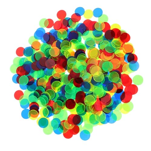 Toddmomy 500 Stück Bunte Plastik Bingo Chips Farbige Zählscheiben Marker für Lernspiele Mathe Unterricht Party Spiel Zubehör Kunststoff Transparent Zufällige Farben Zufällige Farbe Toddmomy 500 Stück Bunte Plastik Bingo Chips Farbige Zählscheiben Marker für Lernspiele Mathe Unterricht Party Spiel Zubehör Kunststoff Transparent Zufällige Farben Zufällige Farbe von Toddmomy