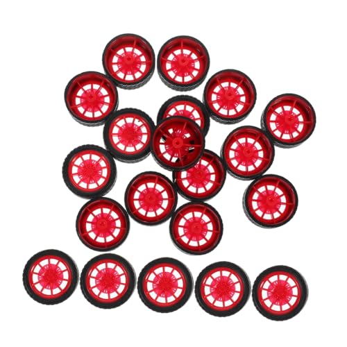 Toddmomy 50stücke Spielzeugräder Kunststoff-rollwellenrad-ersatz Für Rc-Auto LKW Boot Hubschrauber Modellteil Bauprojekte Mit Achsen Für Spielzeugräder Zubehör Für Modellautos Toddmomy 50stücke Spielzeugräder Kunststoff-rollwellenrad-ersatz Für Rc-Auto LKW Boot Hubschrauber Modellteil Bauprojekte Mit Achsen Für Spielzeugräder Zubehör Für Modellautos von Toddmomy
