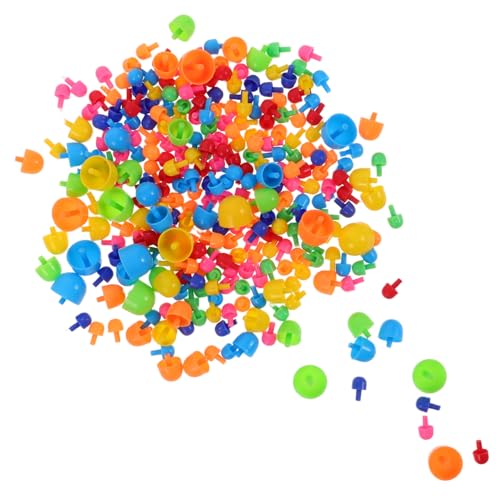 Toddmomy 592 STÜCKE Teiliges Pilznagel Steckbrett Pädagogisches DIY Puzzle mit Großen und Kleinen Pilznägeln Fördert Feinmotorik Hand Auge Koordination Kreativität und Kognitive Toddmomy 592 STÜCKE Teiliges Pilznagel Steckbrett Pädagogisches DIY Puzzle mit Großen und Kleinen Pilznägeln Fördert Feinmotorik Hand Auge Koordination Kreativität und Kognitive von Toddmomy