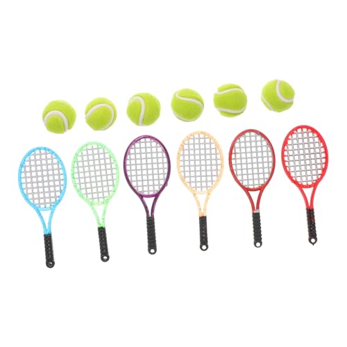 Toddmomy 6 Sätze Mini-sportartikel Tennis Dekorationen Miniatur-Dinge Miniatur-tischtennisschläger Sportzubehör Für Puppenstuben Tennisschläger Dekoration Mini-zubehör Für Puppen Beflockung Toddmomy 6 Sätze Mini-sportartikel Tennis Dekorationen Miniatur-Dinge Miniatur-tischtennisschläger Sportzubehör Für Puppenstuben Tennisschläger Dekoration Mini-zubehör Für Puppen Beflockung von Toddmomy