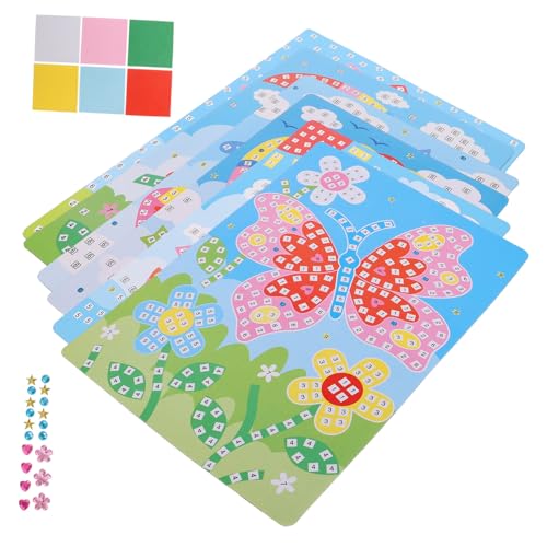 Toddmomy 6 Stück Teiliges DIY Cartoon Puzzle Sticker für Pädagogisches Bastelspielzeug Feinmotorik Hand Auge koordination und Logischem Denken für Vorschulkinder und Kleinkinder Toddmomy 6 Stück Teiliges DIY Cartoon Puzzle Sticker für Pädagogisches Bastelspielzeug Feinmotorik Hand Auge koordination und Logischem Denken für Vorschulkinder und Kleinkinder von Toddmomy