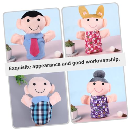 Toddmomy 6 Stück Teiliges Handpuppen Pp Baumwolle Kreatives Kinderspielzeug für Interaktives Rollenspiel und Frühkindliche Bildung Fördert Motorik Kommunikation Selbstvertrauen für Mädchen Toddmomy 6 Stück Teiliges Handpuppen Pp Baumwolle Kreatives Kinderspielzeug für Interaktives Rollenspiel und Frühkindliche Bildung Fördert Motorik Kommunikation Selbstvertrauen für Mädchen von Toddmomy