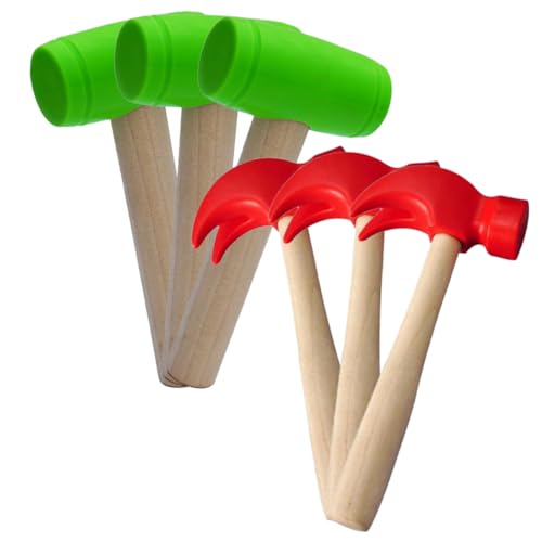 Toddmomy 6 Stück Teiliges Kleine Hämmer Leichtes Werkzeug zum Hämmern und Greifen Bunte Pretend Play Hämmer für Jungen und Mädchen Ab Jahren Kindgerechtes Lernspielzeug Toddmomy 6 Stück Teiliges Kleine Hämmer Leichtes Werkzeug zum Hämmern und Greifen Bunte Pretend Play Hämmer für Jungen und Mädchen Ab Jahren Kindgerechtes Lernspielzeug von Toddmomy