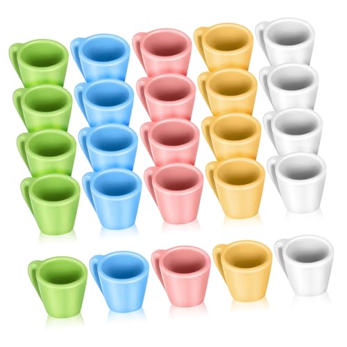 Toddmomy 60 Stück Miniatur Tassen Dekorative Simulation Wasserbecher für Puppenhaus Realistische Mini Cups aus Hochwertigem Harz Kreative Accessoires für DIY Projekte für Miniatur Wohnungen Toddmomy 60 Stück Miniatur Tassen Dekorative Simulation Wasserbecher für Puppenhaus Realistische Mini Cups aus Hochwertigem Harz Kreative Accessoires für DIY Projekte für Miniatur Wohnungen von Toddmomy