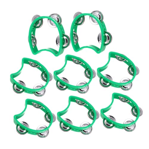 Toddmomy 8 Stück Teiliges Grün Ergonomisch Gestaltetes Orff-Percussion-Instrument mit Metallklangschellen Sicher für Kleinkinder für Musikförderung Gruppenaktivitäten und Kreatives Spiel Toddmomy 8 Stück Teiliges Grün Ergonomisch Gestaltetes Orff-Percussion-Instrument mit Metallklangschellen Sicher für Kleinkinder für Musikförderung Gruppenaktivitäten und Kreatives Spiel von Toddmomy