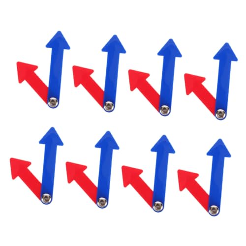 Toddmomy 8 Stück Teiliges Lernspielzeug Uhrzeiger Set aus Kunststoff Drehbare Zeiger für Uhrzeit Lernen Feinmotorische Geeignet für Schule und Bastelprojekte Toddmomy 8 Stück Teiliges Lernspielzeug Uhrzeiger Set aus Kunststoff Drehbare Zeiger für Uhrzeit Lernen Feinmotorische Geeignet für Schule und Bastelprojekte von Toddmomy