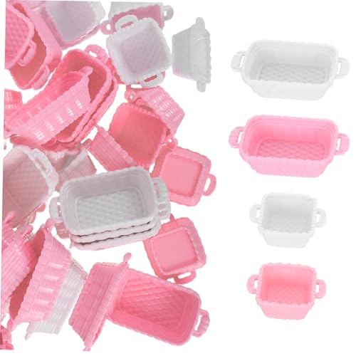 Toddmomy 80 Stück Miniaturpuppenhausdekoration So Tun, Als Ob Sie Einen Küchenkorb Kleiner Duschkorb Puppenhaus-einkaufskorb Brotspeicherkorb Mini-einkaufskorb Mini-obstkorb Abs Toddmomy 80 Stück Miniaturpuppenhausdekoration So Tun, Als Ob Sie Einen Küchenkorb Kleiner Duschkorb Puppenhaus-einkaufskorb Brotspeicherkorb Mini-einkaufskorb Mini-obstkorb Abs von Toddmomy