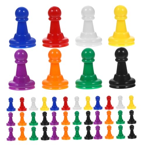 Toddmomy 80 Stück Teiliges Buntes Schachfiguren aus Kunststoff Kleine Spielfiguren für Brettspiele Leicht Transportierbar und Einfach zu Reinigen Farbenfrohe Spielmarker für Gesellige Toddmomy 80 Stück Teiliges Buntes Schachfiguren aus Kunststoff Kleine Spielfiguren für Brettspiele Leicht Transportierbar und Einfach zu Reinigen Farbenfrohe Spielmarker für Gesellige von Toddmomy
