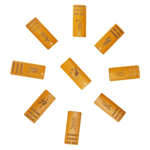 Toddmomy 9 Stück Teiliges Holz Bagua Divinationskarten Feng Shui Werkzeug Chinesische Kultur Wahrsagebrett Handlich Leicht als Bürodekoration Geeignet Toddmomy 9 Stück Teiliges Holz Bagua Divinationskarten Feng Shui Werkzeug Chinesische Kultur Wahrsagebrett Handlich Leicht als Bürodekoration Geeignet von Toddmomy