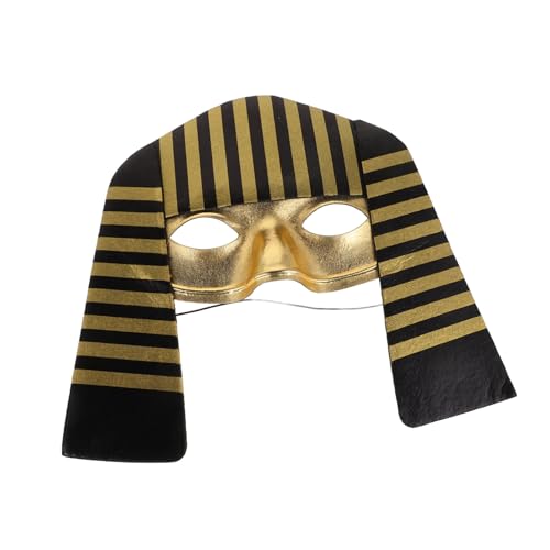 Toddmomy Ägyptische Maske Halloween Kostüm Photo Prop Party Bühnenmaske Leicht Atmungsaktiv Für Aufführungen Themenparty Toddmomy Ägyptische Maske Halloween Kostüm Photo Prop Party Bühnenmaske Leicht Atmungsaktiv Für Aufführungen Themenparty von Toddmomy
