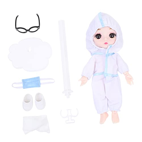Toddmomy Antiepidemische Kinderarzt Puppe Kleine Arztmodell Spielzeugpuppe Krankenschwester für Robustes Material zum Mitnehmen Hause Toddmomy Antiepidemische Kinderarzt Puppe Kleine Arztmodell Spielzeugpuppe Krankenschwester für Robustes Material zum Mitnehmen Hause von Toddmomy