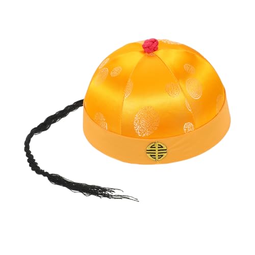 Toddmomy Antiker Kostümhut Chinesisches Königskostüm Kaiser Anziehhut Kostüm Drama Hut Cosplay Hut Kaiser Königshut Für Jungen Königliche Rollenspielhüte Gelb Polyester Toddmomy Antiker Kostümhut Chinesisches Königskostüm Kaiser Anziehhut Kostüm Drama Hut Cosplay Hut Kaiser Königshut Für Jungen Königliche Rollenspielhüte Gelb Polyester von Toddmomy