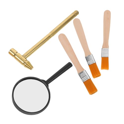 Toddmomy Archäologie Ausgrabungsset für Kleinem Hammer Pinsel Meißel Lupe Teiliges Stem für Entdeckung von Edelsteinen und Lernspaß für Jungen und Mädchen Toddmomy Archäologie Ausgrabungsset für Kleinem Hammer Pinsel Meißel Lupe Teiliges Stem für Entdeckung von Edelsteinen und Lernspaß für Jungen und Mädchen von Toddmomy