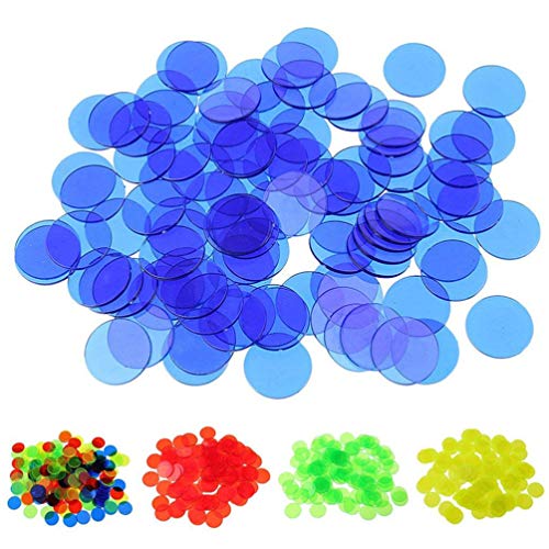 Toddmomy Bingo Spiel Spielchips Bingo-Marker-Chips Bingo- Chips Transparente Farbz?hler 120Pcs Bingo- Z?hler Chips Plastik Bingo Markier Chips für Kinder Mathematik Farbige Chips Bingo Karten Chips von Toddmomy