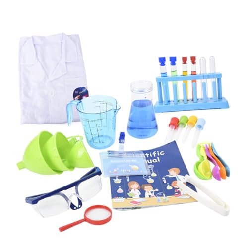 Toddmomy Chemiebaukasten Experimentier Set Sicheres Lernspielzeug mit Glatter Oberfläche Fördert Praktische Fähigkeiten und Wissen für Junge Wissenschaftler Geeignet für Zufällige Farbe Toddmomy Chemiebaukasten Experimentier Set Sicheres Lernspielzeug mit Glatter Oberfläche Fördert Praktische Fähigkeiten und Wissen für Junge Wissenschaftler Geeignet für Zufällige Farbe von Toddmomy