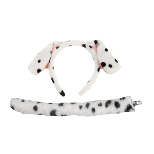 Toddmomy Cosplay Welpen Kostüm mit Verstellbarem Hundeohren Stirnband und Plüsch Weiche Tieraccessoires für Fasching Party und Karneval Bequemes Hundekostüm für Erwachsene Toddmomy Cosplay Welpen Kostüm mit Verstellbarem Hundeohren Stirnband und Plüsch Weiche Tieraccessoires für Fasching Party und Karneval Bequemes Hundekostüm für Erwachsene von Toddmomy