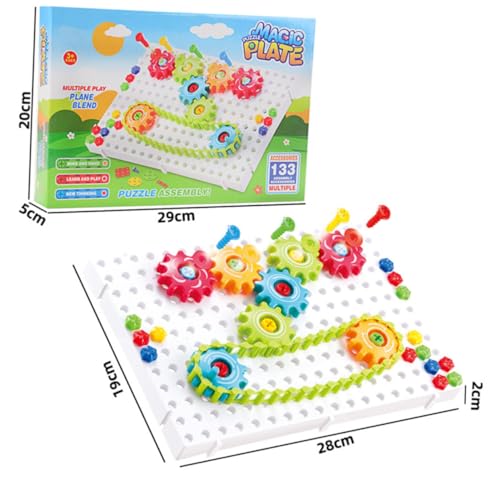 Toddmomy DIY Getriebe Ketten Puzzle Bunte Motorik Lernspielzeuge für Ab Jahren Einfach Zusammenbauen und Auseinandernehmen Kreative Montessori Bauwerkzeuge Toddmomy DIY Getriebe Ketten Puzzle Bunte Motorik Lernspielzeuge für Ab Jahren Einfach Zusammenbauen und Auseinandernehmen Kreative Montessori Bauwerkzeuge von Toddmomy