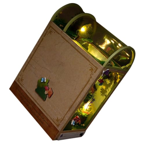 Toddmomy DIY Holzhaus Modell Bausatz Unvollendetes Miniaturhaus Selbstmontage Kreatives Holzspielzeug Ohne Batterien Für Erwachsene Und Toddmomy DIY Holzhaus Modell Bausatz Unvollendetes Miniaturhaus Selbstmontage Kreatives Holzspielzeug Ohne Batterien Für Erwachsene Und von Toddmomy