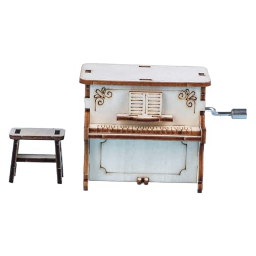 Toddmomy DIY Holzklavier Spieluhr Bausatz Kreatives Musikspielzeug Handkurbel Musikalische Spieluhr aus Holz für Jungen und Mädchen Montessori Toddmomy DIY Holzklavier Spieluhr Bausatz Kreatives Musikspielzeug Handkurbel Musikalische Spieluhr aus Holz für Jungen und Mädchen Montessori von Toddmomy