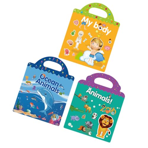 Toddmomy DIY Stickerbuch mit Cartoon Party Motiven Pädagogische Aufkleberbücher für Jungen und Mädchen Ab Jahren Kreative Lernspielzeuge zum Basteln und Entdecken Toddmomy DIY Stickerbuch mit Cartoon Party Motiven Pädagogische Aufkleberbücher für Jungen und Mädchen Ab Jahren Kreative Lernspielzeuge zum Basteln und Entdecken von Toddmomy