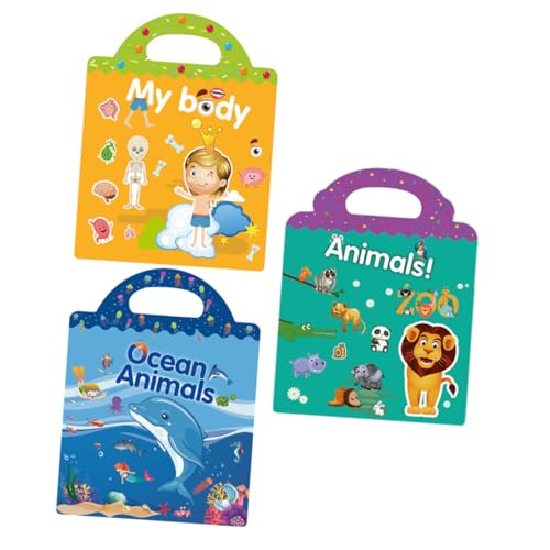 Toddmomy DIY Stickerbuch mit Lustigen Wiederverwendbaren Aufklebern zu Körper Meerestieren und Meeresbewohner Pädagogisches für Kreatives Lernen und Fantasievolles Toddmomy DIY Stickerbuch mit Lustigen Wiederverwendbaren Aufklebern zu Körper Meerestieren und Meeresbewohner Pädagogisches für Kreatives Lernen und Fantasievolles von Toddmomy