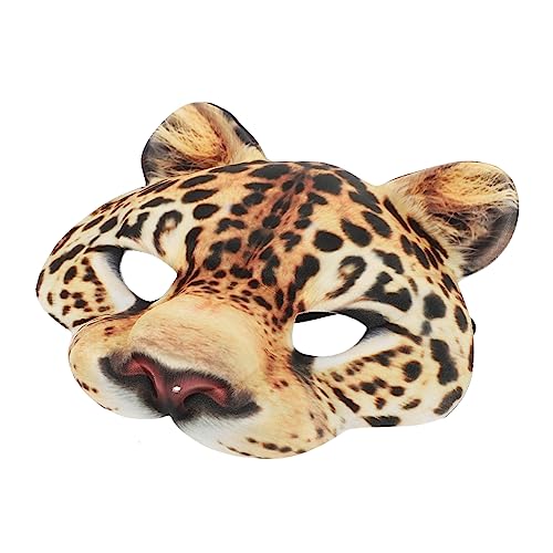 Toddmomy EVA Halbgesichts Jagdleoparden Maske Halloween Karneval Kostüm Tiermaske Cosplay Party Zubehör für Damen und Herren Toddmomy EVA Halbgesichts Jagdleoparden Maske Halloween Karneval Kostüm Tiermaske Cosplay Party Zubehör für Damen und Herren von Toddmomy