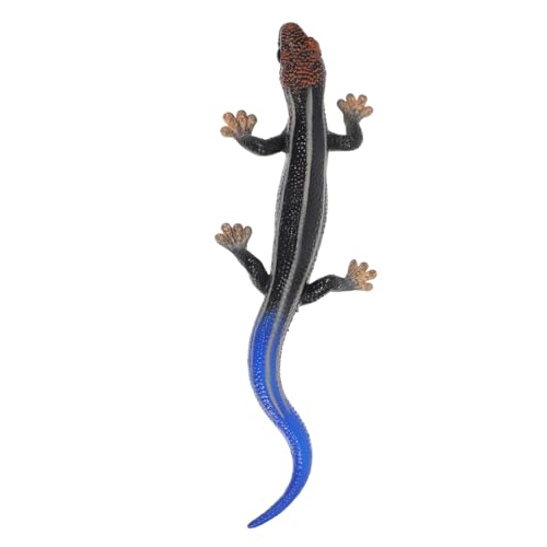 Toddmomy Eidechsenmodell Eidechsen-streichspielzeug Gefälschte Wildtiere-Figuren Reptilien-eidechsenfigur Gartenechsenmodell Künstliche Reptilienmodelle Waldtierfiguren PVC von Toddmomy