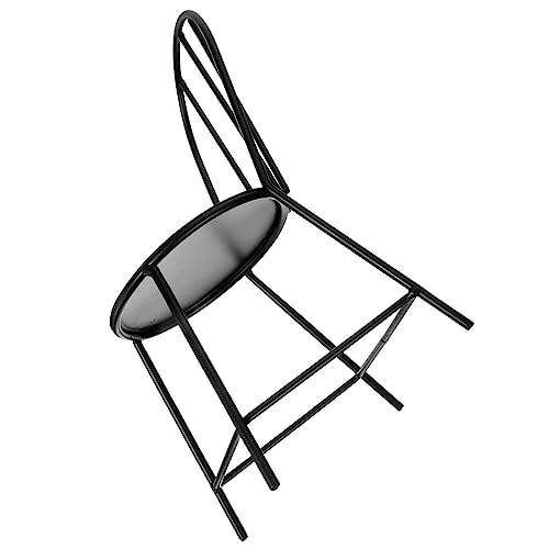 Toddmomy Miniaturstuhl Aus Stilvolles Puppenhausmöbel Für Wohnzimmer Schlafzimmer Schreibtisch-deko Schwarz Toddmomy Miniaturstuhl Aus Stilvolles Puppenhausmöbel Für Wohnzimmer Schlafzimmer Schreibtisch-deko Schwarz von Toddmomy