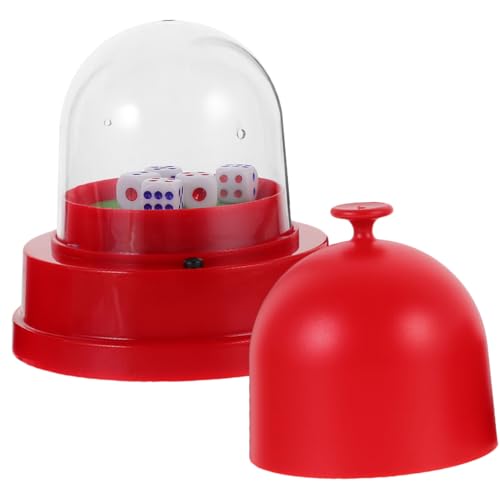Toddmomy Elektrischer Würfelbecher mit Automatischem Würfel Shaker Mittlere Rotes Ktv Dice Set mit Würfeln Leichter und Kompakter Party spielwürfelbecher für Familie und Freunde Toddmomy Elektrischer Würfelbecher mit Automatischem Würfel Shaker Mittlere Rotes Ktv Dice Set mit Würfeln Leichter und Kompakter Party spielwürfelbecher für Familie und Freunde von Toddmomy